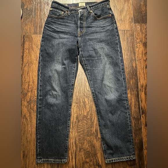 Levi's Denim - Levi's Women's Straight Leg Jeans - Dark Blue